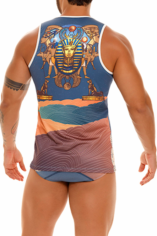 1884 LUXOR TANK TOP  PRINTED