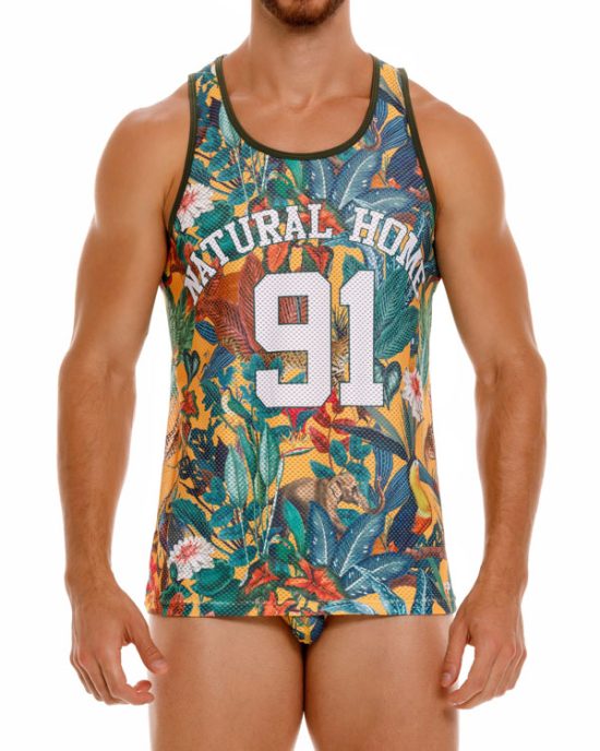 1985 TROPICAL TANK TOP  PRINTED