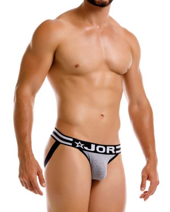 2304 RUSH DUO JOCKSTRAP BLACK/GRAY
