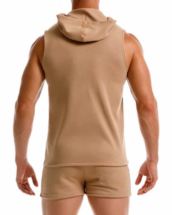 2302 AUSTIN HOODIE TANK KAKI