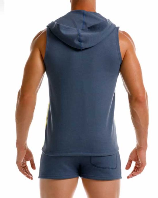 2302 AUSTIN HOODIE TANK GRAY