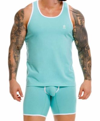 2324 COLLEGE TANK TOP GREEN