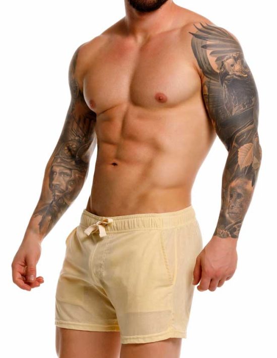 2401 LE´MONT SHORT YELLOW