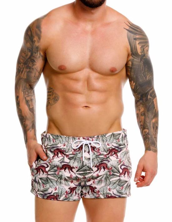 2397 MADAGASCAR MINI SHORT PRINTED
