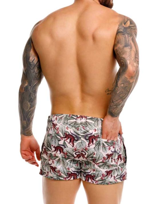 2397 MADAGASCAR MINI SHORT PRINTED