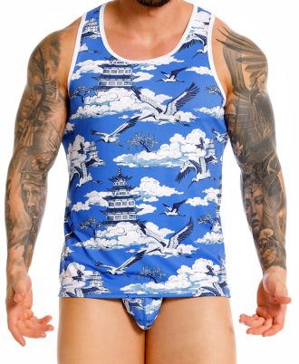 2476 SHANGHAI TANK TOP BLUE