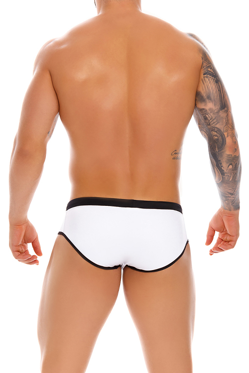 1258 SPORT SWIMWEAR  BRIEF WHITE