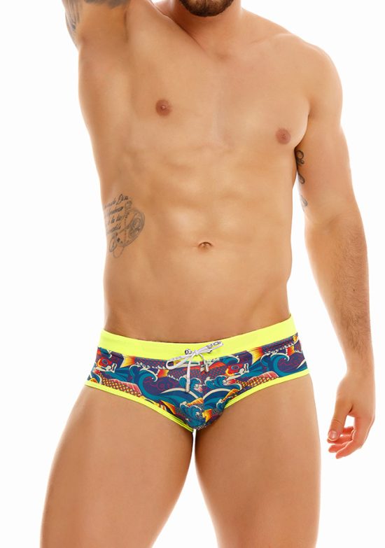 1427 LUCKY SWIMWEAR BRIEF PRINTED