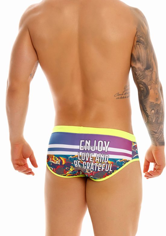 1427 LUCKY SWIMWEAR BRIEF PRINTED