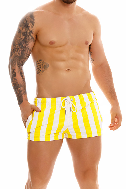 1447 SMILE MINI SHORT YELLOW