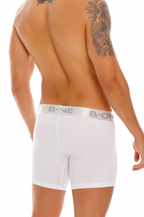 0015-1 CLASSIC LONG BOXER WHITE