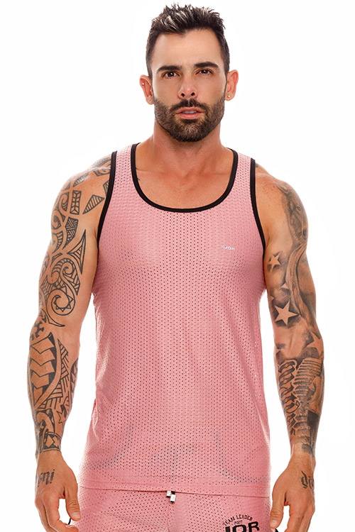 1637 ELECTRO TANK TOP PINK