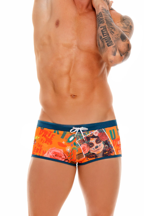 1663 DF SWIM BOXER PRINTED