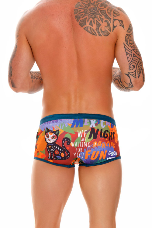 1663 DF SWIM BOXER PRINTED