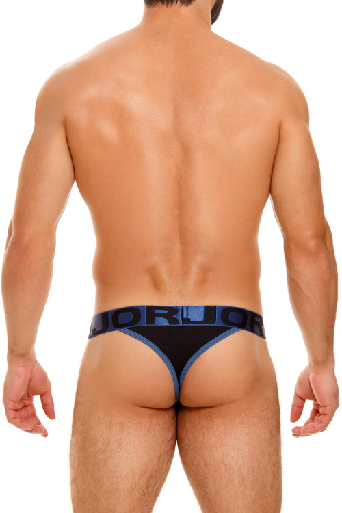 1743 RIDERS THONG BLACK