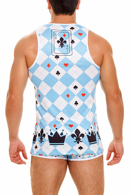 1766 KING TANK TOP  PRINTED