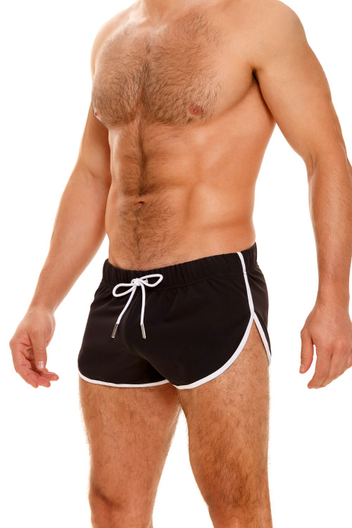 1808 RETRO MINI SHORT BLACK