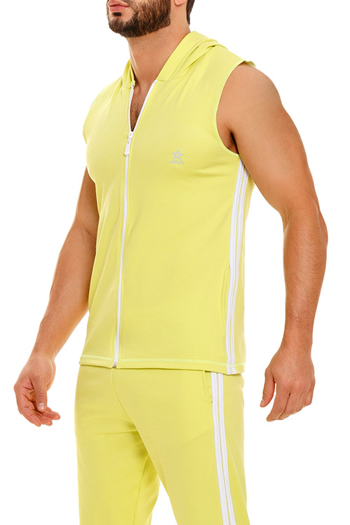 1812 OLYMPUS HOODIE TANK TOP LEMON