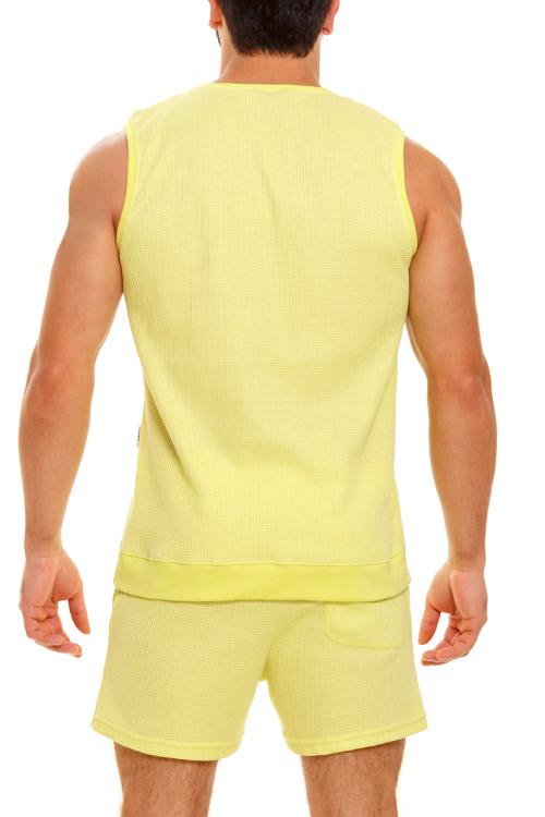 1814 TULUM TANK TOP  LEMON