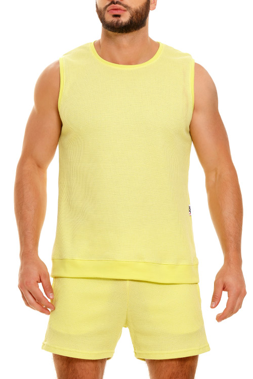 1814 TULUM TANK TOP  LEMON